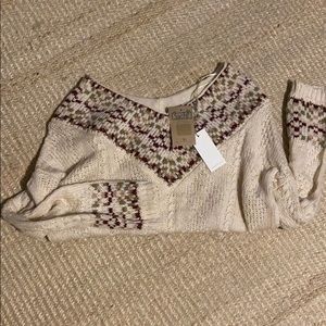 Moon river v neck sweater